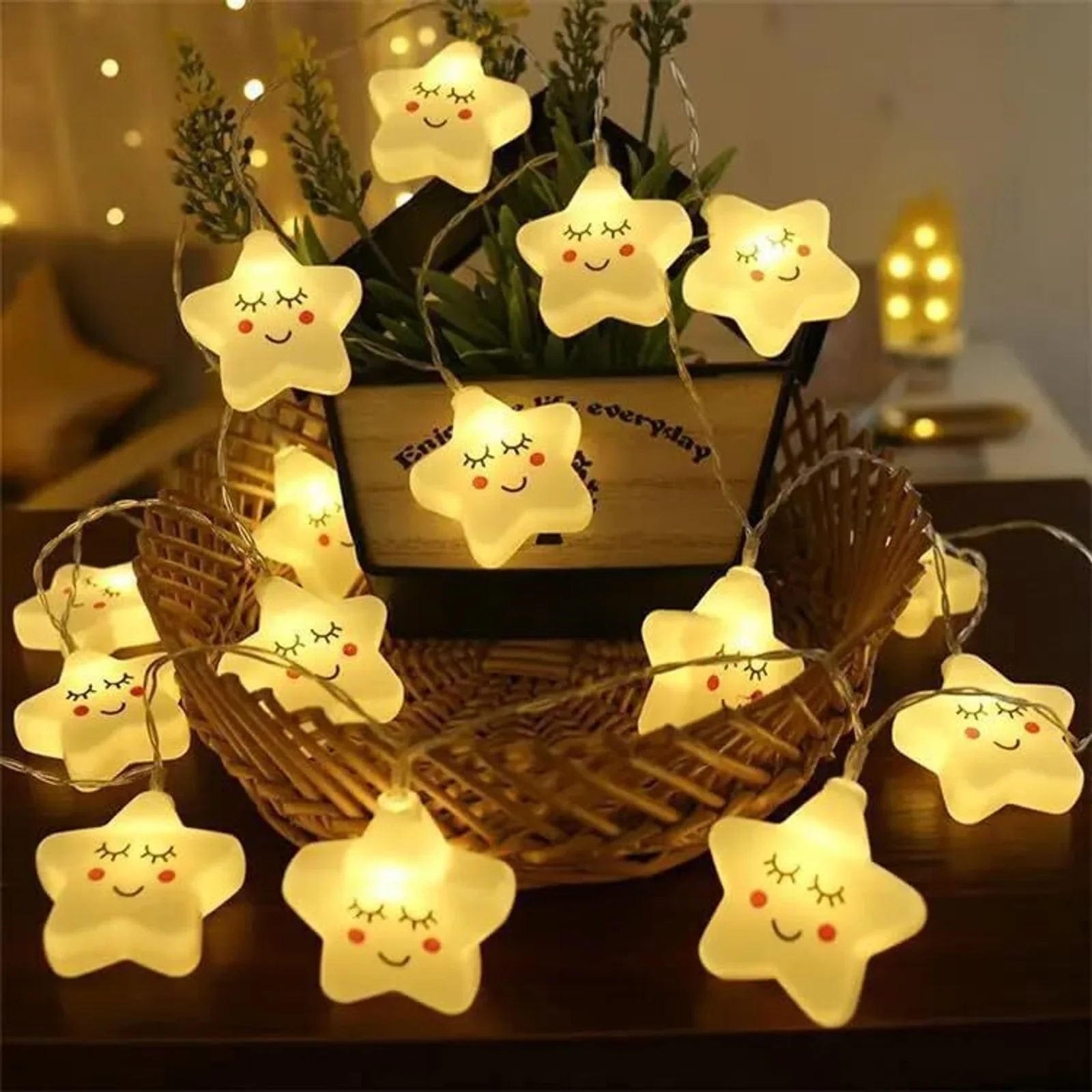 Trendx 14 LEDs 4 m  Steady Star Rice Lights (Pack of 1)