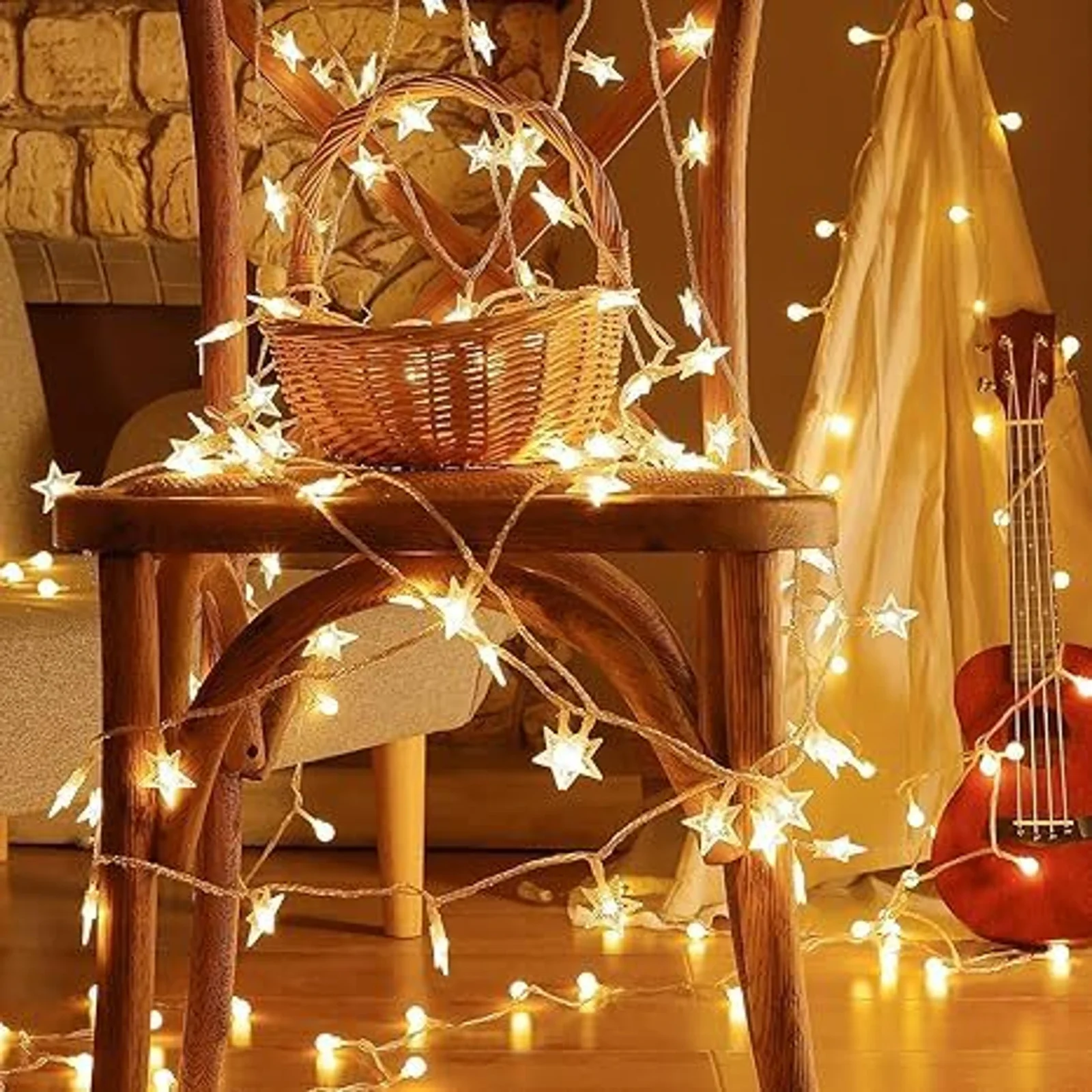 Jagdish innovation 14 LEDs 4 m White Color Changing String Rice Lights (Pack of 1)