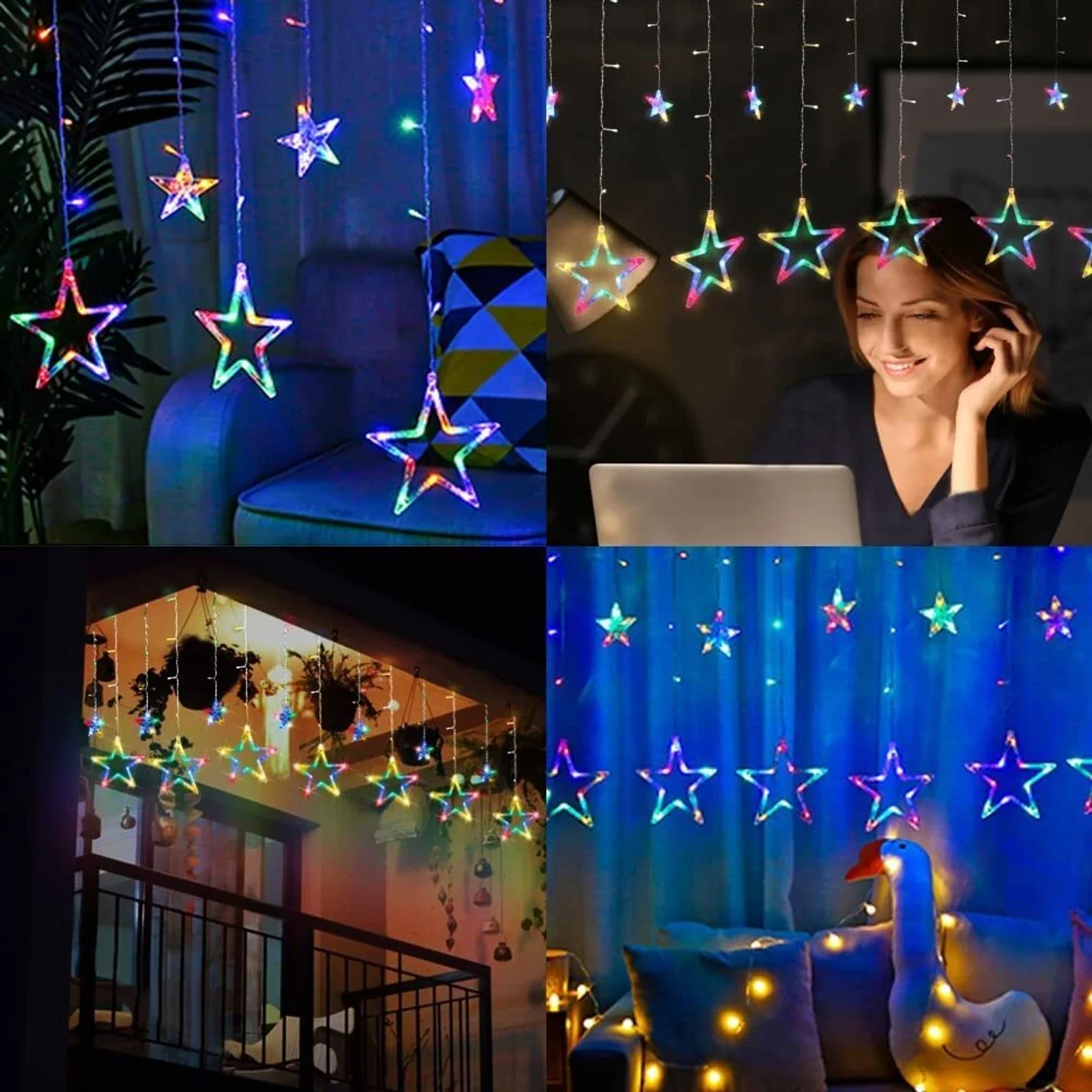 Star Flickering, Steady Star Rice Lights 