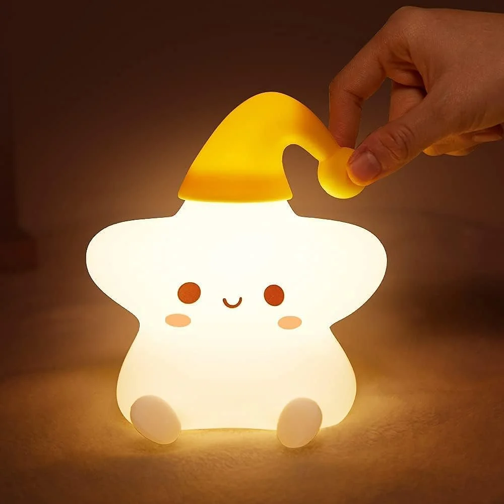 Desidiya Star Gifts, Star Touch LED Silicone Lamp, 